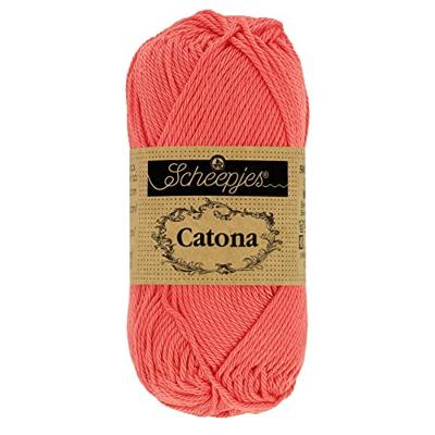 Scheepjes Catona - 10g - 252 Watermelon - Haakgaren / Breigaren
