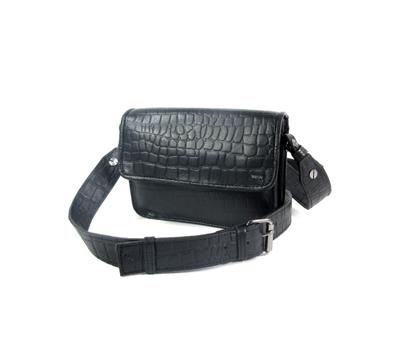 LAGUNA 2 vaks Damestas kleptas schoudertas zwart LAGUNA 2 vaks Damestas kleptas schoudertas zwart