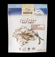 Zeiltjes wit met cacaonibs & vanille bio 100 Gram - thumbnail