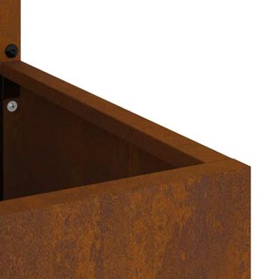 VidaXL Tuin privacy screen roestig 50 x 32 x 150 cm cortenstaal