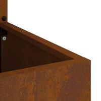 VidaXL Tuin privacy screen roestig 50 x 32 x 150 cm cortenstaal - thumbnail