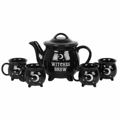 Theepot en Kopjes 'Witches Brew' - set
