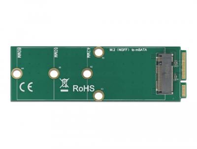 DeLOCK mSATA naar M.2 Key B Slot adapter