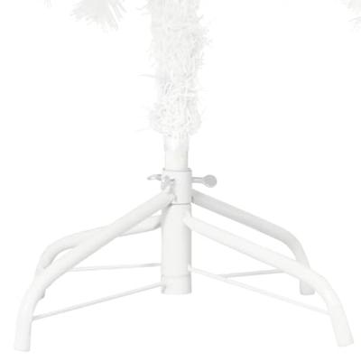 VidaXL Kunstkerstboom met levensechte naalden 120 cm wit