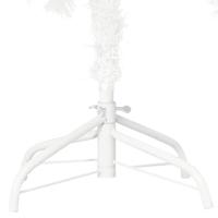 VidaXL Kunstkerstboom met levensechte naalden 120 cm wit - thumbnail