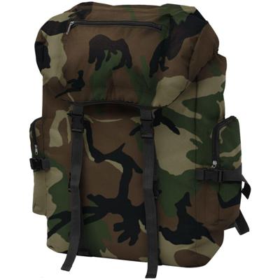 VidaXL Rugzak legerstijl 65 l camouflage