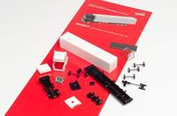 Herpa 013802 N Scania R TL trekker-opleggercombinatie met gesloten trailer - minikit - thumbnail