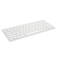 Ewent EW3161 Bluetooth-toetsenbord, Spaans (QWERTY), draadloos toetsenbord voor iPhone, iOS, iPad, Samsung, Huawei, Android, Windows, wit - thumbnail
