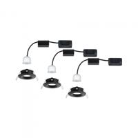 Paulmann 93084 Nova mini LED-inbouwlamp LED 12 W Zwart - thumbnail