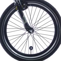 Alpina voorwiel 22 hlqc trail zwart zw spk - thumbnail