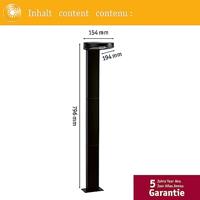 Paulmann Staande solar lampRyse met sensor - 94249 - thumbnail
