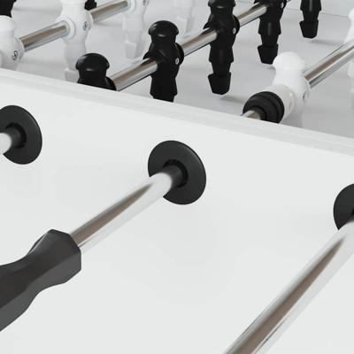 VidaXL Voetbaltafel lagers voor 5 x 5 x 2.8 cm staf 10 pcs zwart