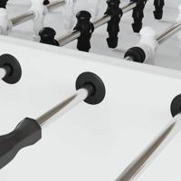 VidaXL Voetbaltafel lagers voor 5 x 5 x 2.8 cm staf 10 pcs zwart - thumbnail