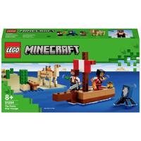 LEGO Minecraft 21259 Piratenschipreis-, bouw- en ontdekkingsset - thumbnail