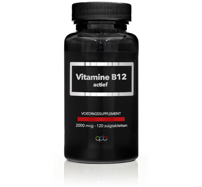 APB Holland Vitamine B12 actief 2000mcg 120 Zuigtabletten