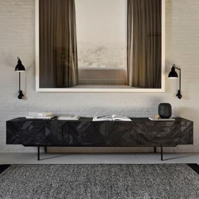 Ethnicraft TV-meubel 'Graphic' Gevernist Teakhout, 240cm