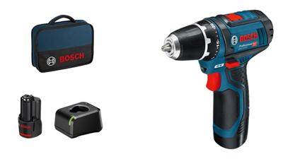 Bosch Blauw GSR 12V-15 Accuschroefboormachine | 12V 2.0Ah Li-ion - 060186810F - thumbnail