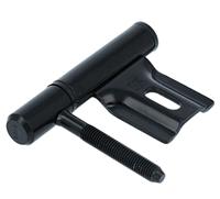 DX Inboorpaumelle 14mm voor stalen montagekozijnen Polynorm - zwart - thumbnail