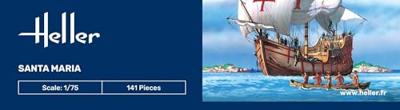 Heller 80865 SANTA MARIA Bouwpakket Schaal 1:75