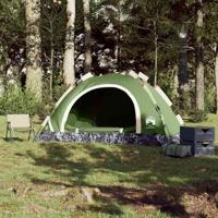 Tent 3-persoons snelontgrendeling groen - thumbnail