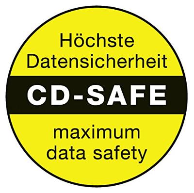 Edding permanent marker voor CD/DVD/BD e-8400 zwart, op blister