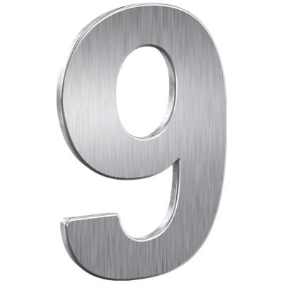 Basi 7300-0006 Huisnummerbord RVS