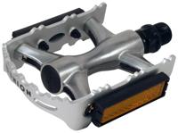 Pedaalset Marwi SP-2612 aluminium huis en frame met Cro-Mo as - zilver - thumbnail