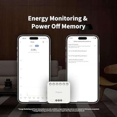 Aqara Draadloze schakelactor DCM-K01 Wit Apple HomeKit, Alexa, Google Home Aqara Draadloze schakelactor DCM-K01 Wit Apple HomeKit, Alexa, Google Home
