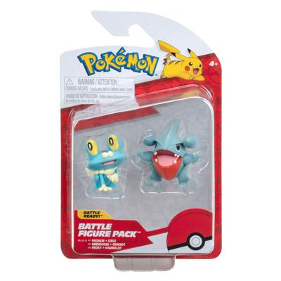 Boti Pokémon battle figuren - gible & froakie, 2st.