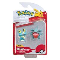 Boti Pokémon battle figuren - gible & froakie, 2st. - thumbnail