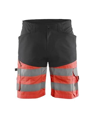 Blåkläder Short met stretch High-Vis 15411811 | Zwart/High Vis Rood | Maat 62 - 7330509799574 Blåkläder Short met stretch High-Vis 15411811 | Zwart/High Vis Rood | Maat 62 - 7330509799574