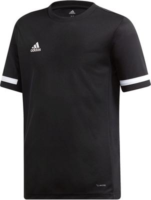 Adidas T19 Short Sleeve Tee Jongens Zwart Adidas T19 Short Sleeve Tee Jongens Zwart