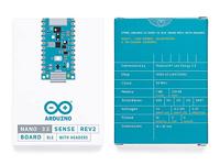 Arduino ABX00070 Board Nano BLE Sense Rev2 With Headers Nano ARM® Cortex®-M4 - thumbnail