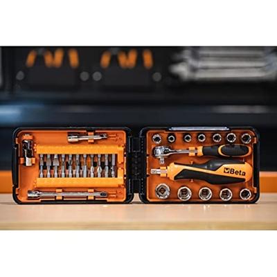 Beta 900/C39N Assortiment van 11 zeskant doppen | 21 bitjes en 7 toebehoren - 009000947 009000947