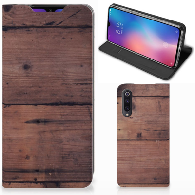 Xiaomi Mi 9 Book | Wallet Case | Old Wood