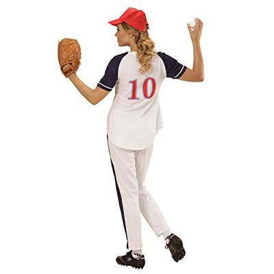 All Star Honkbal Vrouw Kostuum