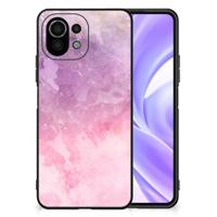 Kleurrijke Telefoonhoesje Xiaomi 11 Lite 5G NE | Mi 11 Lite Pink Purple Paint - thumbnail