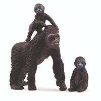 Schleich wildlife gorilla familie 42601 - thumbnail