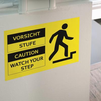 Herma 8032 Folie-etiketten 105 x 148 mm Polyester folie Geel 100 stuk(s) Extra sterk hechtend Laser (zwart/wit), Laser (kleur), Kopiëren (zwart/wit), Kopiëren