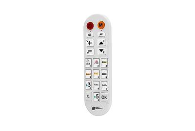 Geemarc TV Photo100 - Universele Afstandsbediening met 10 Aanpasbare Knoppen voor Fotogeheugen - Computerinitialisatie Vereist - Infraroodbediening