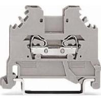 WAGO 279-104 Doorgangsklem 4 mm Spanveer Toewijzing: N Blauw 100 stuk(s)