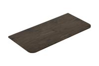 Topblad Wiesbaden Sulora 100x48 cm Afgeronde Hoeken Bruin Eiken - thumbnail