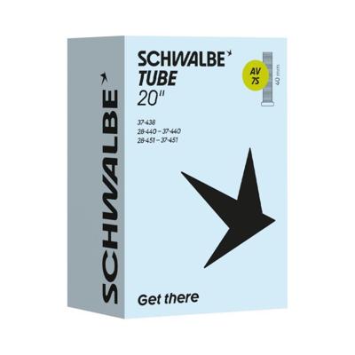 Schwalbe binnenband av7s 20" 28/37-438/451 av 40mm