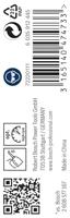 Bosch Accessoires Metaalboren HSS-G, Standard 1,2 x 16 x 38 mm 10st - 2608585468 - thumbnail
