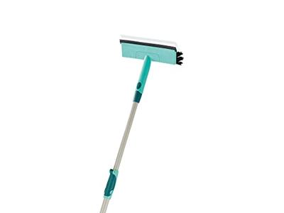 Leifheit raamwisser + borstel telescoop
