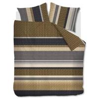 Beddinghouse Beddinghouse Jorren Dekbedovertrek Grey 200x200/220 cm - thumbnail