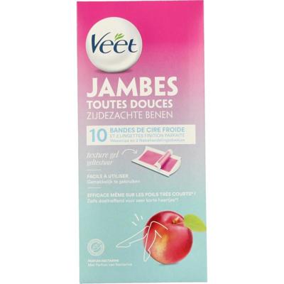 Veet Zijdezachte Benen Waxstrips - 10 Stuks Veet Zijdezachte Benen Waxstrips - 10 Stuks