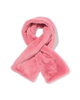 HEMA Kindersjaal nepbont roze - thumbnail