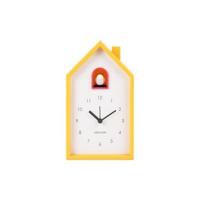 Karlsson Alarm Klok Modern Cuckoo Bright Geel - thumbnail
