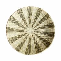 Schaal van Zeegras Zwart/Wit - thumbnail